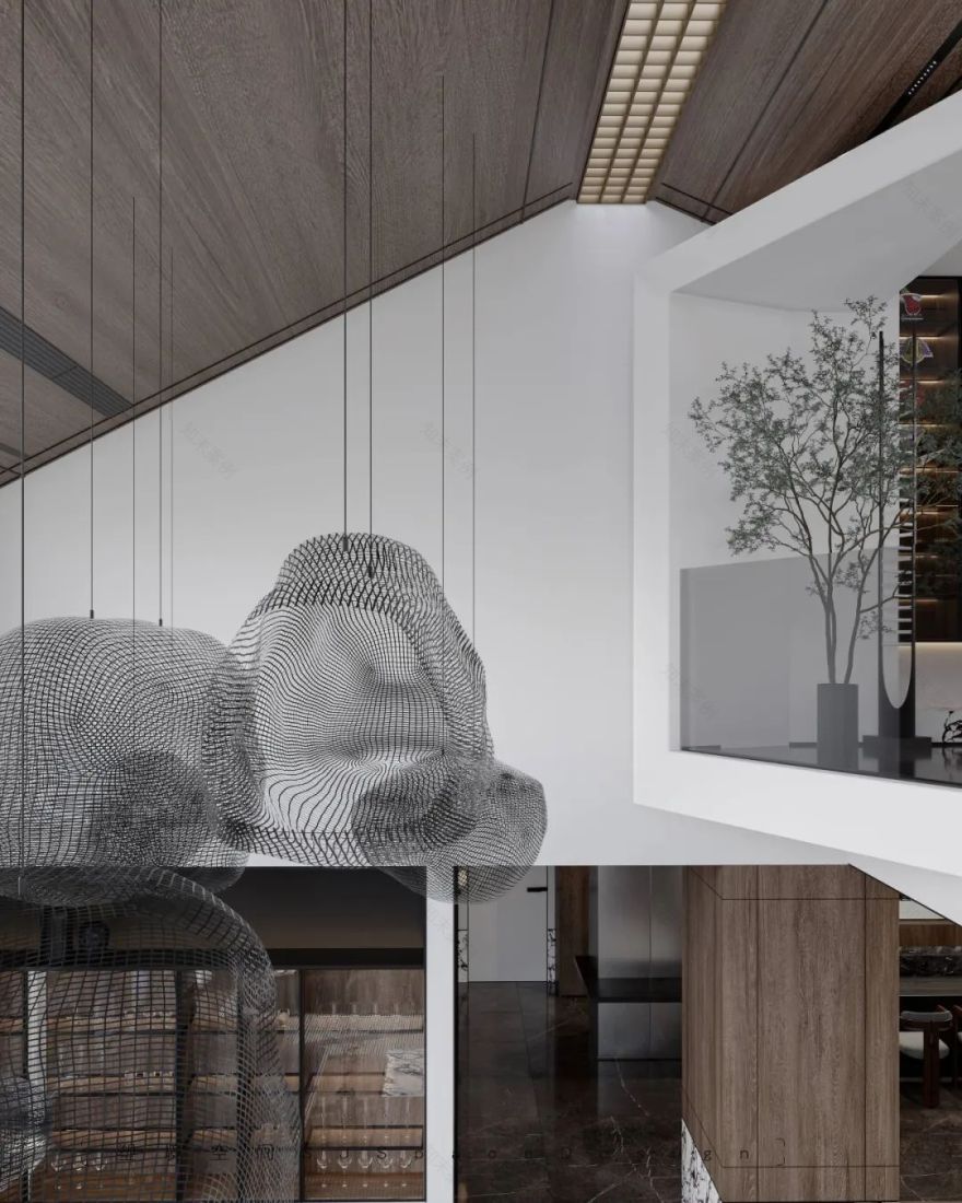 宓|情绪与氛围和谐的住宅空间设计-53