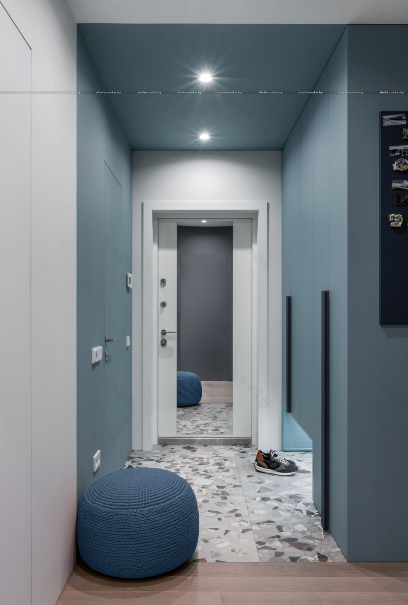 公寓室内设计“受蒙德里安启发”-4