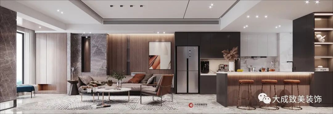 山水如画 · 138m²奶油极简风的 dream house丨大成致美装饰旗舰店-48