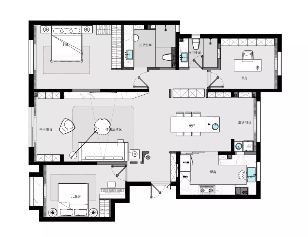 龙湖花千树丨中国西安丨异构国际设计-15