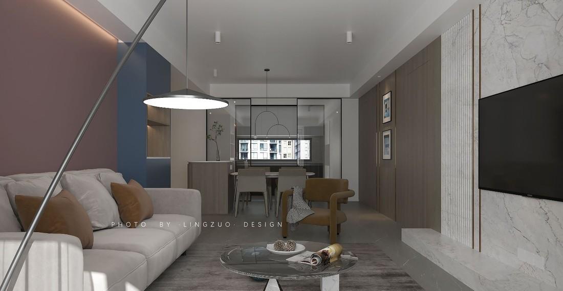 领作空间丨翡冷翠的多功能玄关设计-7