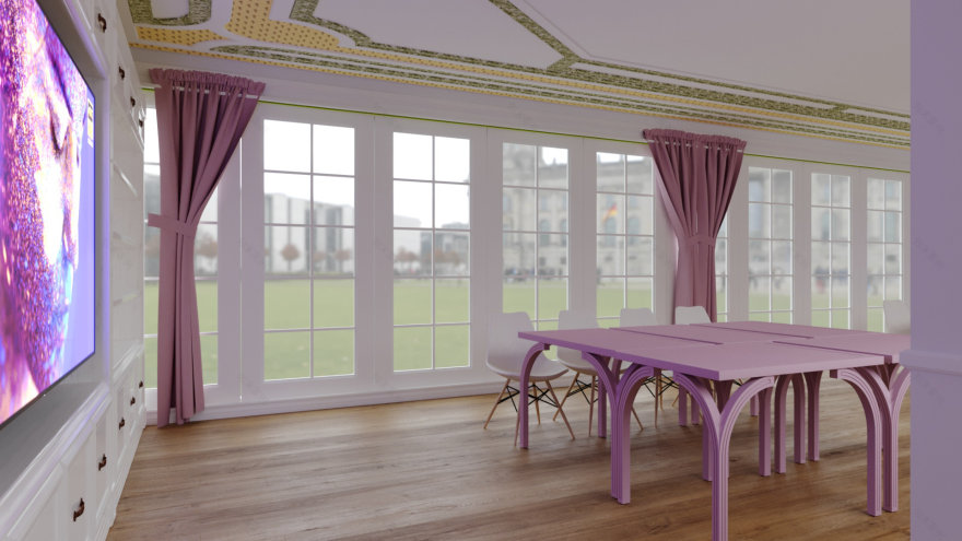 厄瓜多尔昆卡大学室内设计专业教学楼设计-107