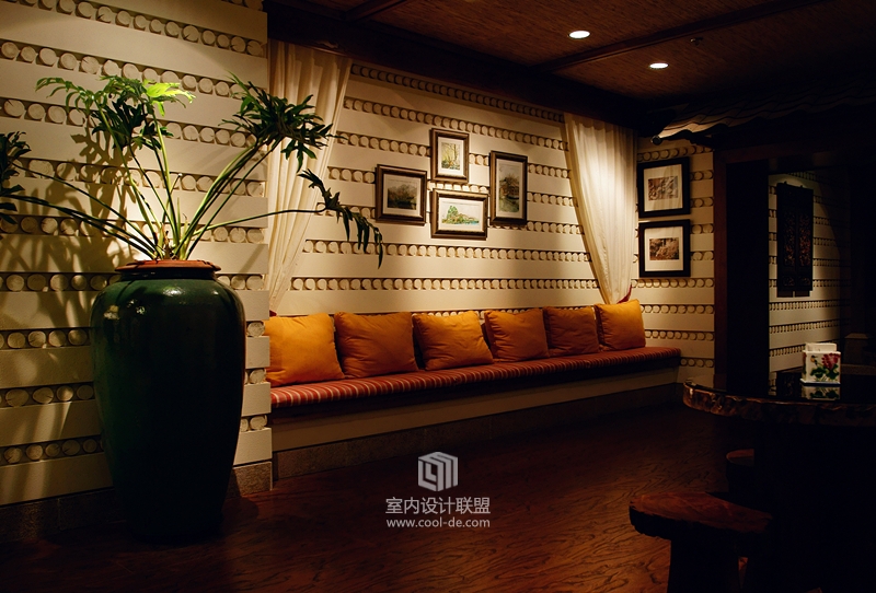 主题餐厅设计-杭州绿茶餐厅设计-13