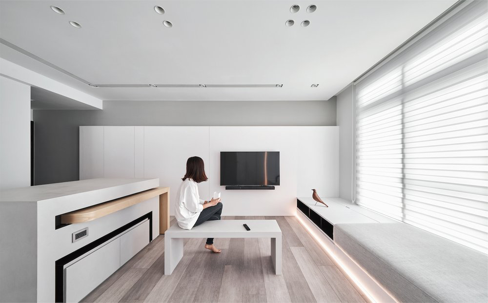 不定义空间的多功能小宅，62㎡旧房改造 | 虫点子新作-50