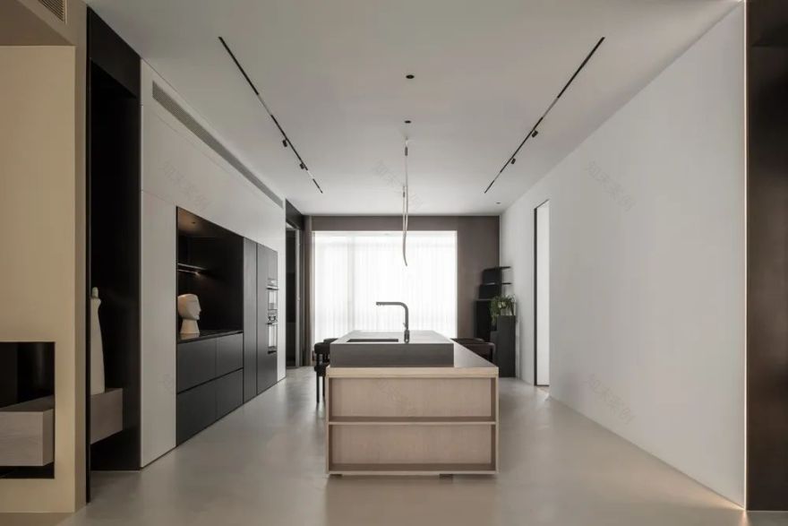 260㎡大平层,颠覆奢华,暖调极简 | 赫设计-47