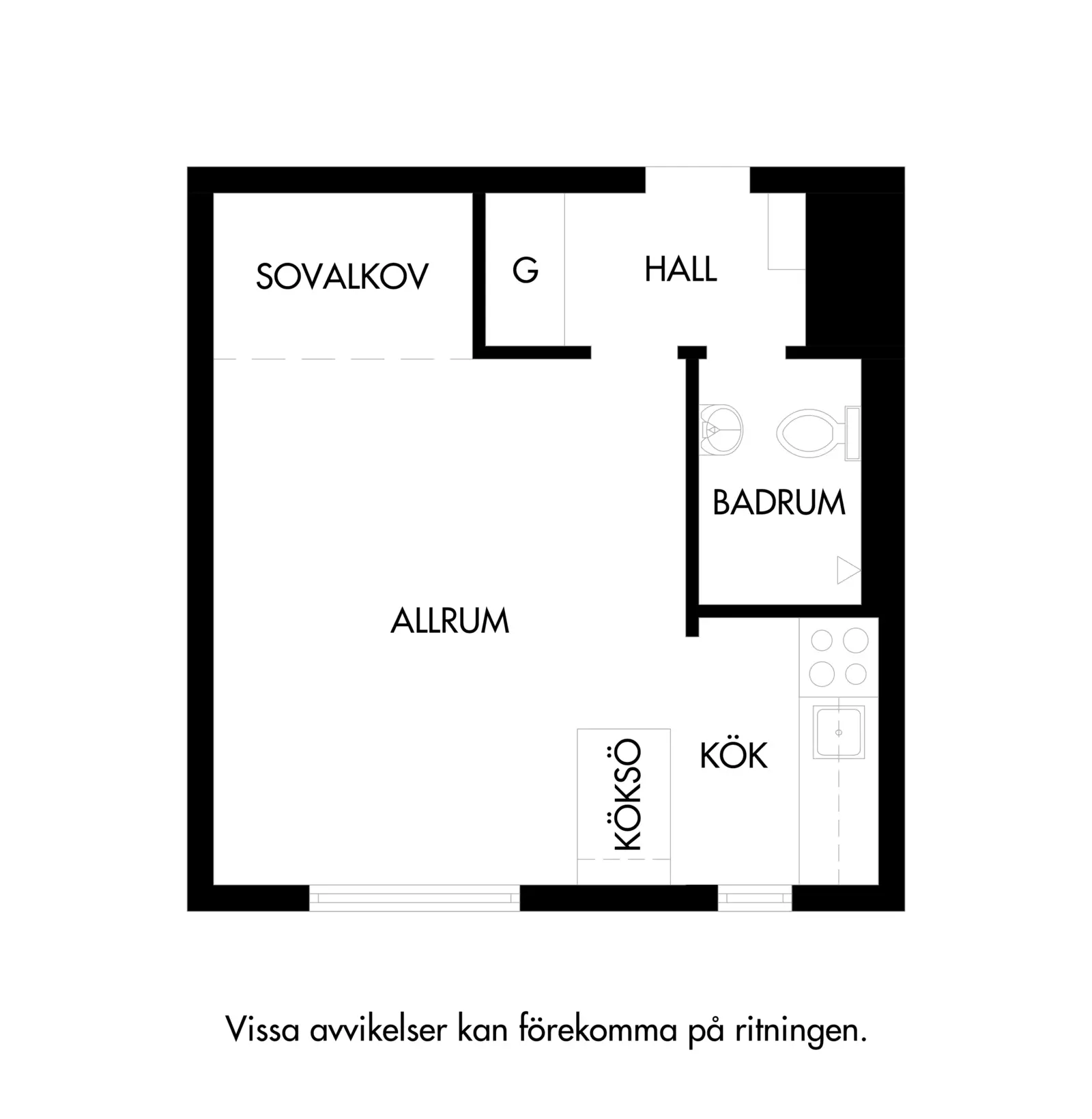 瑞典 26m2 绿色时尚工作室-18