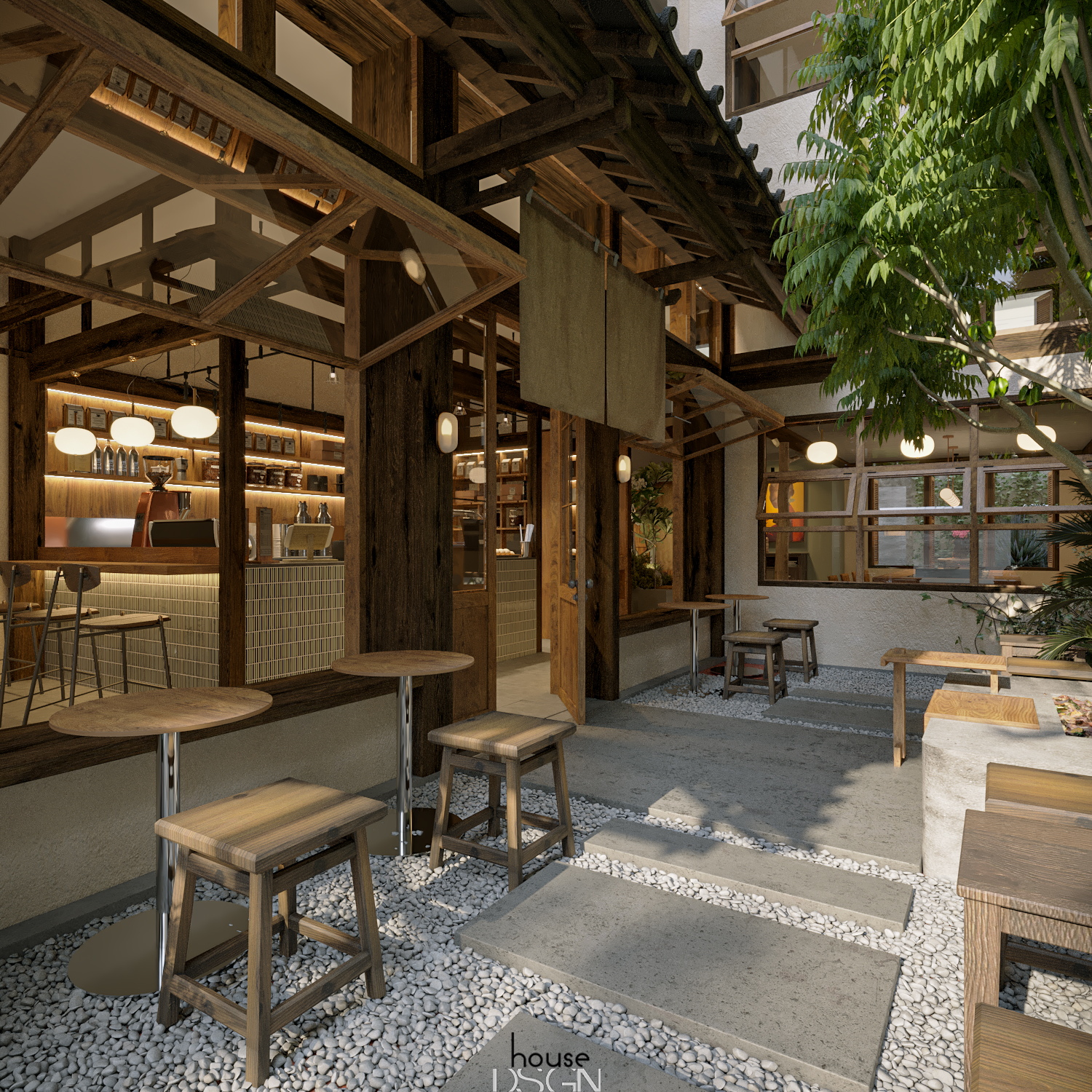 Gathering Coffee Shop 设计丨越南胡志明市丨Mi Nguyen x Housedeignvn-10