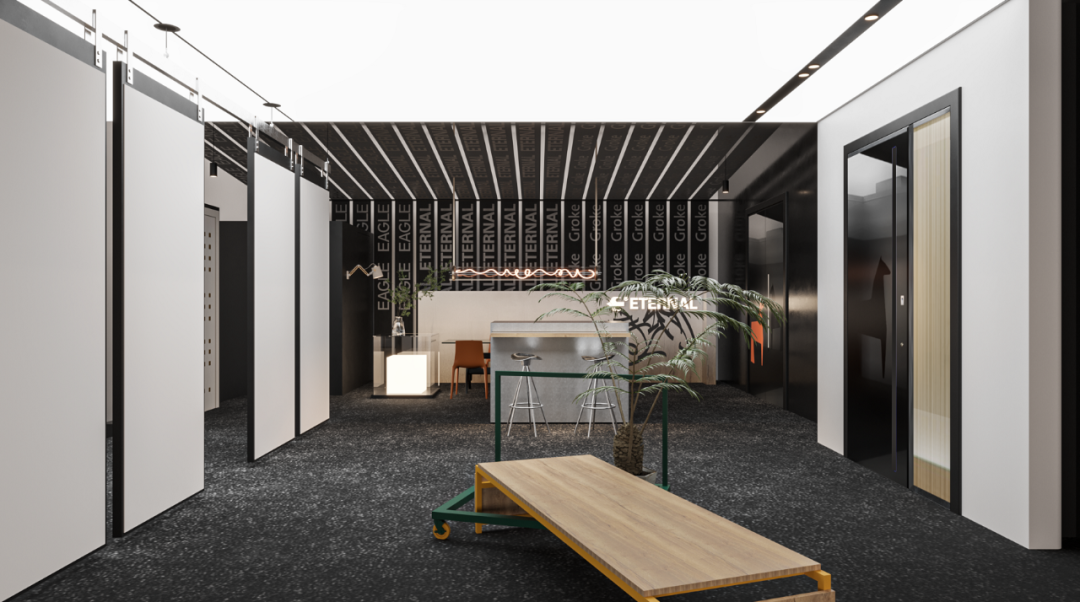 ETERNAL 展厅 · 光影交错的潮酷设计丨中国广州丨此外设计-14