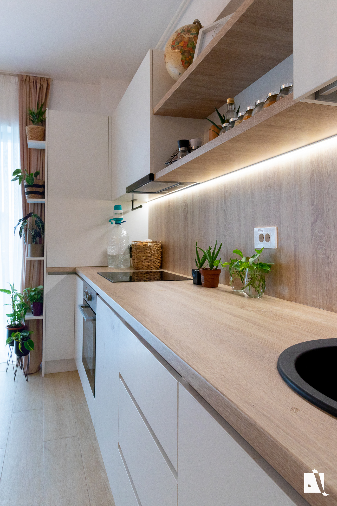 Boho Nook Apartment 室内设计-12