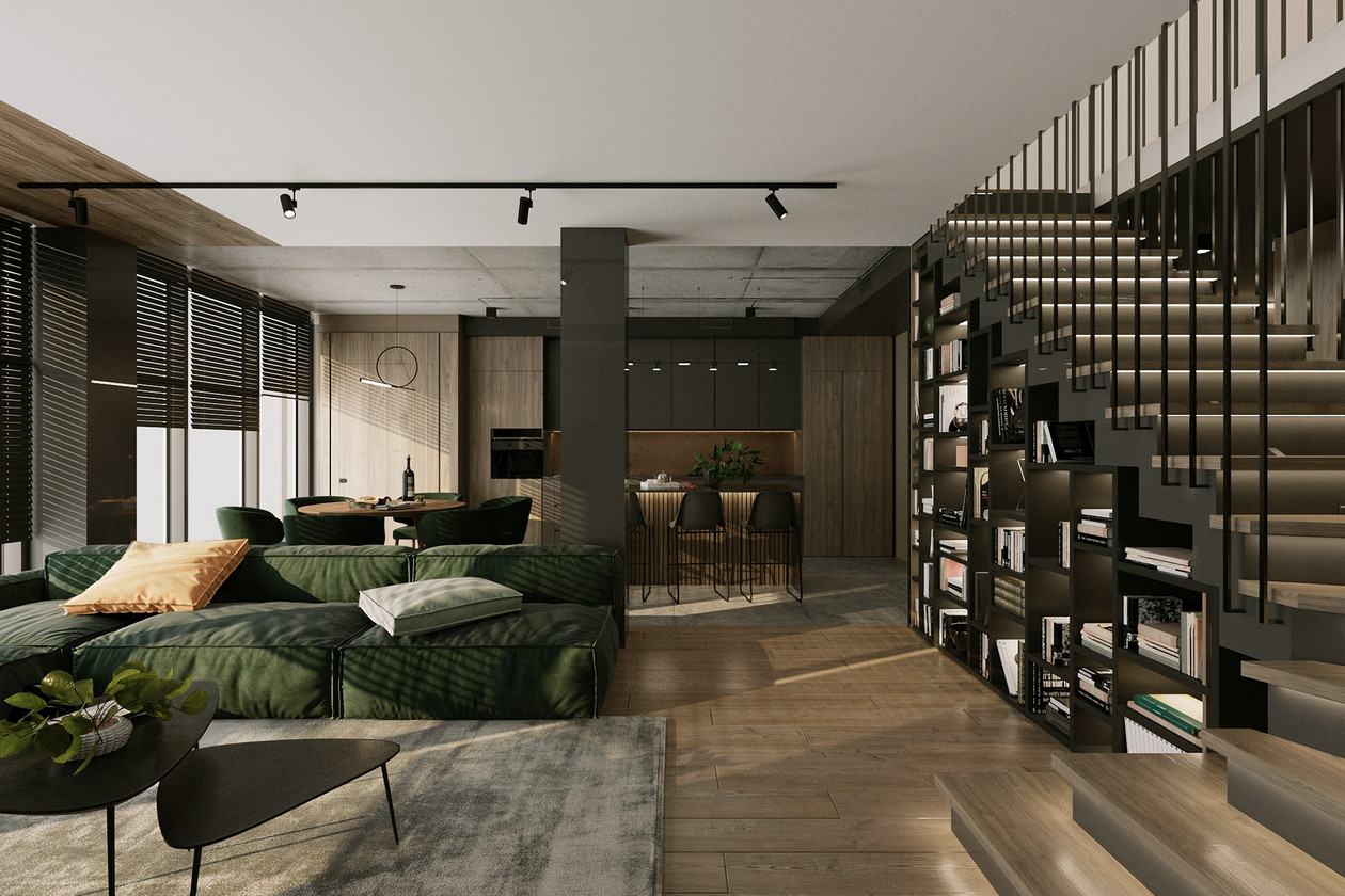 大平米复式空间设计-1