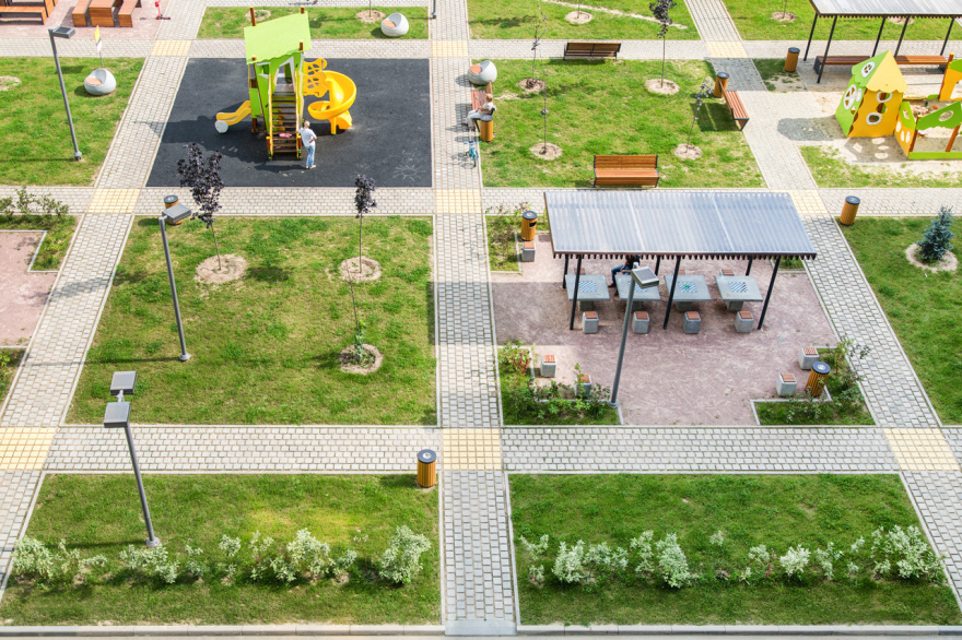 “Новомолоково” 第二阶段舒适级住宅综合体景观设计丨俄罗斯莫斯科丨Megabudka 建筑事务所-79