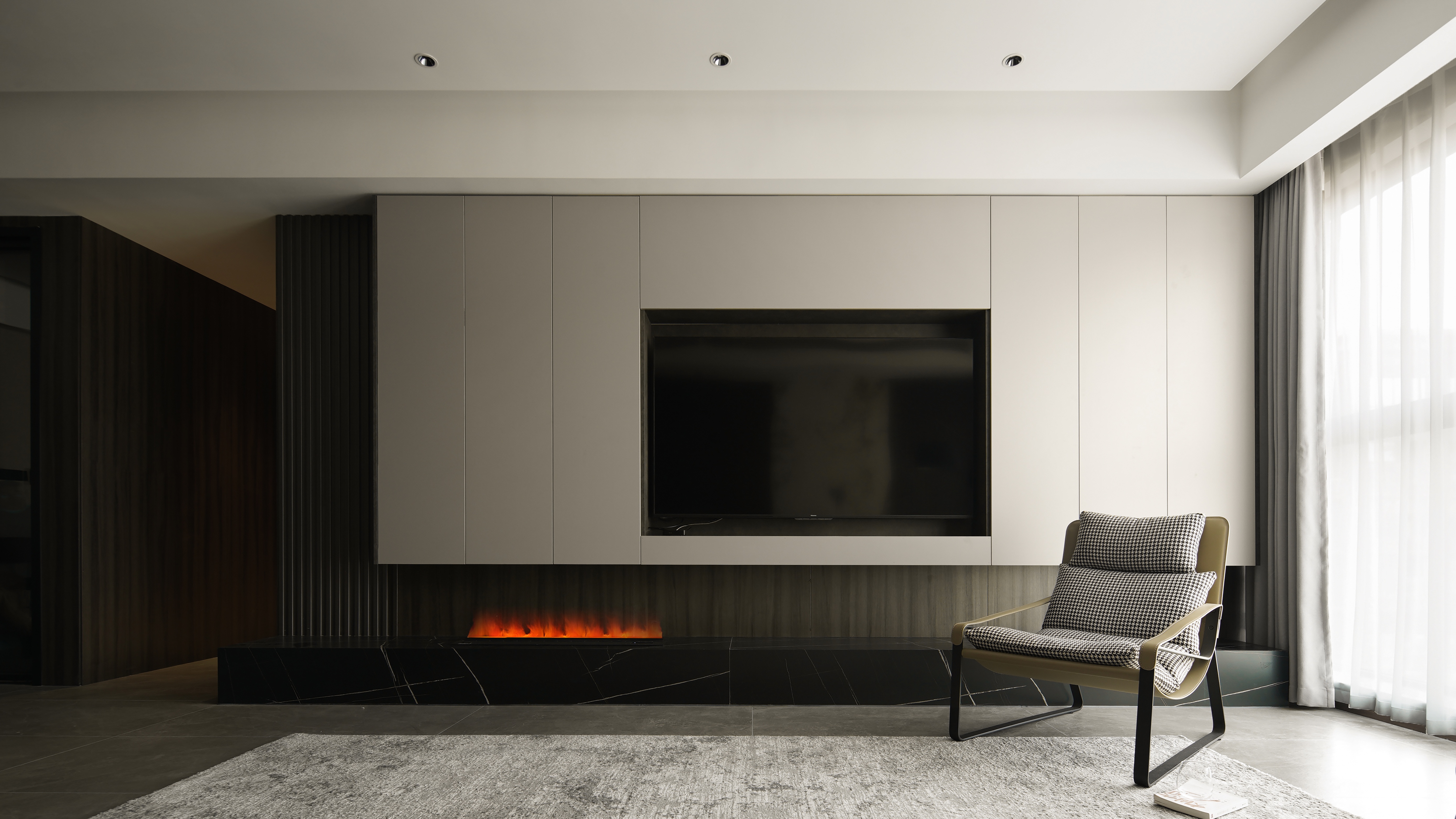 自贡邦泰天著 121m2 低奢家居设计丨中国自贡丨名筑设计-15