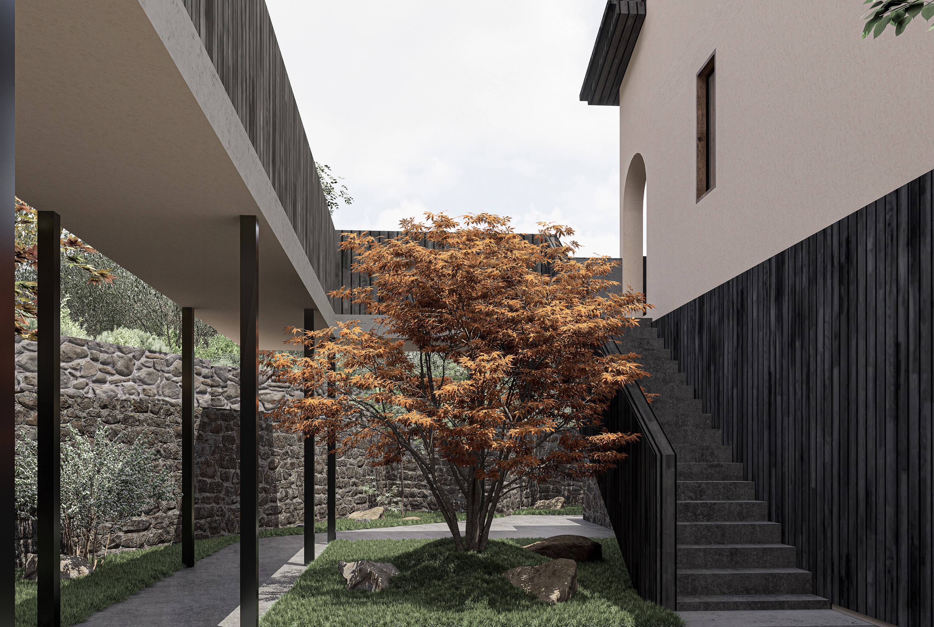 山居 · 海螺沟温泉民宿丨中国四川丨象外建筑设计-27