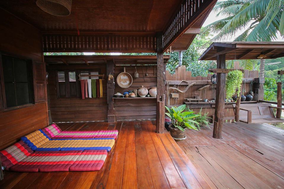 泰国传统高脚木屋民宿丨泰国素可泰-14