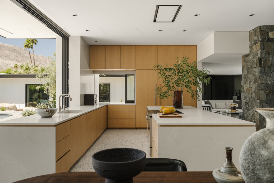 AR D Architects加州百年橄榄树下住宅-1