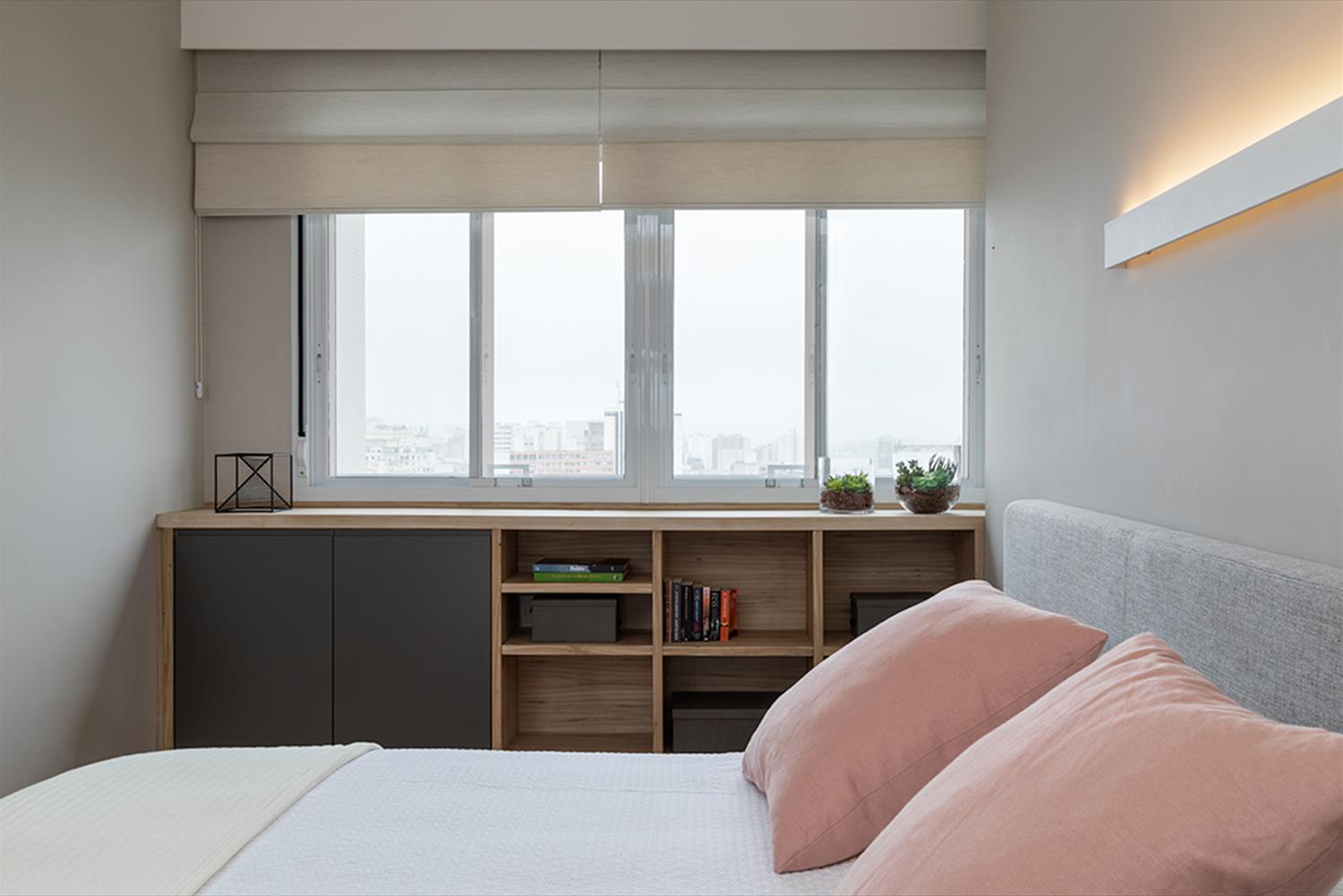 巴西 Apartamento Consolação | 木质美感与设计巧思的完美结合-21