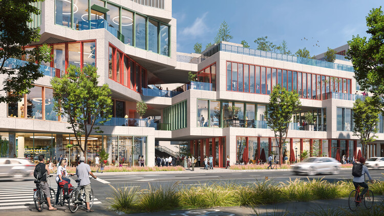 在中国成都麓湖生态城商业综合体设计 丨中国成都丨MVRDV-2