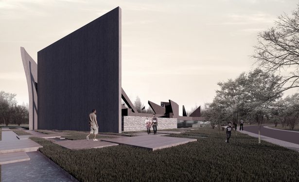 韩国战争纪念区域及游客中心建筑项目竞赛提案丨monoroom | Architects-13