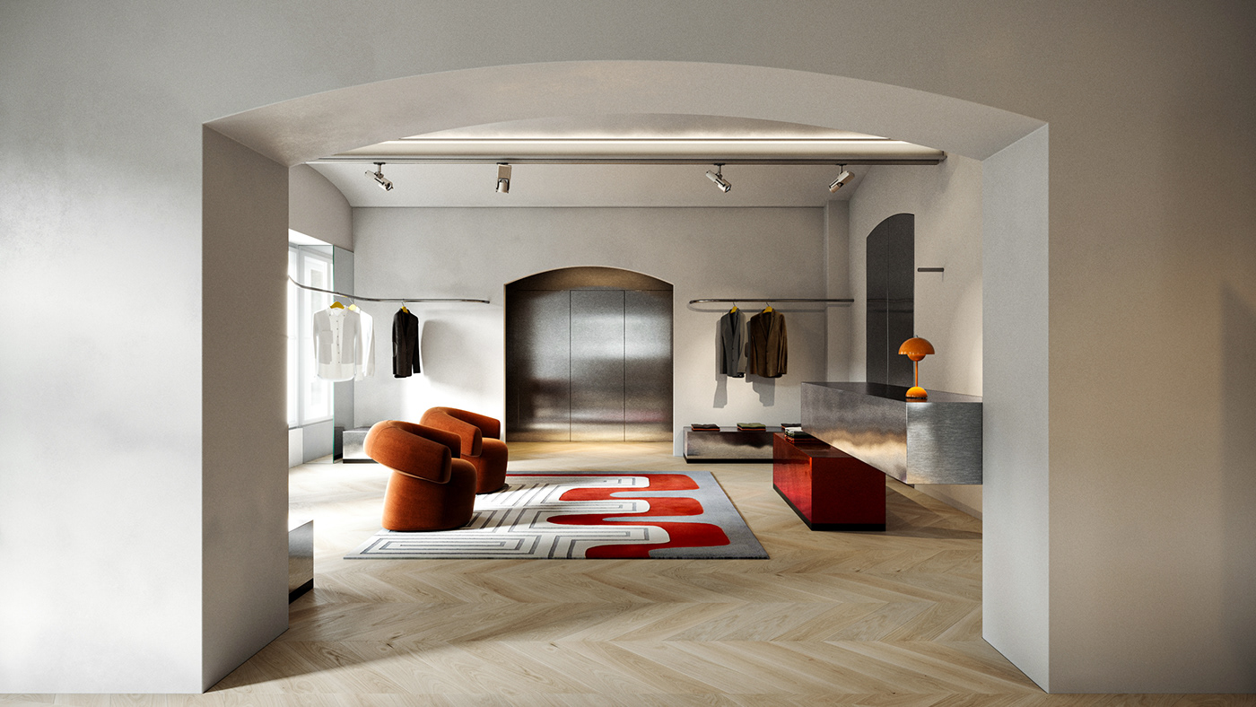 378 平服装店设计丨奥地利维也纳-4