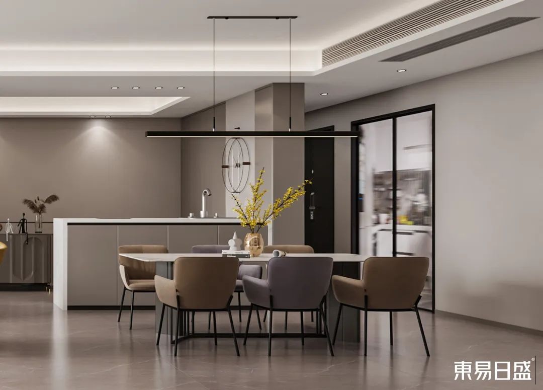 【案例】170㎡四居现代风格：这样搭建说有270㎡都不夸张！-38