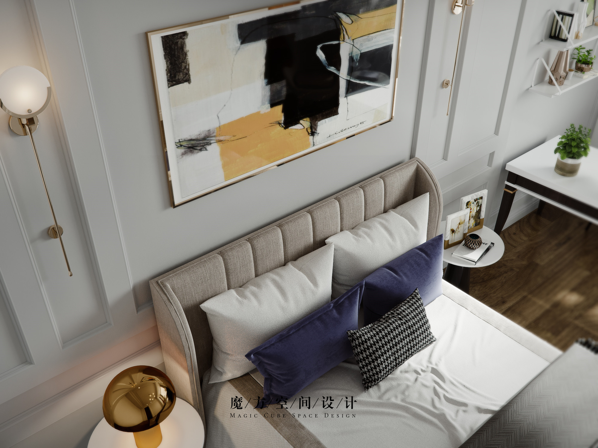 魔方空间设计 | 大连普罗旺斯别墅的魔幻之旅-20