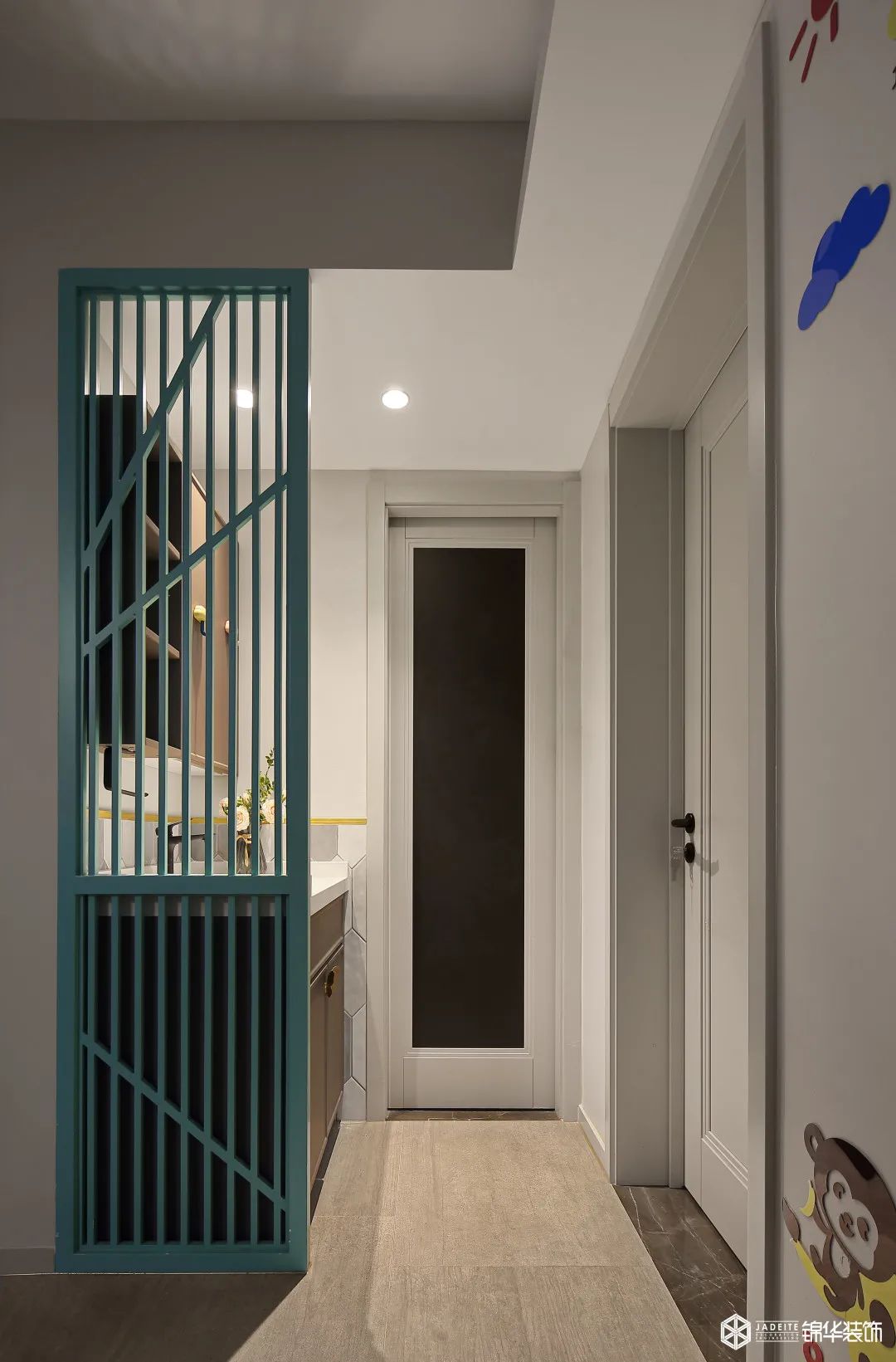 二胎家庭的 128㎡空间极致利用丨锦华装饰-15