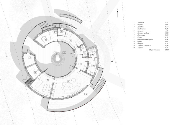Круглые бани（圆形桑拿房）丨俄罗斯莫斯科丨KUB HOUSE-31