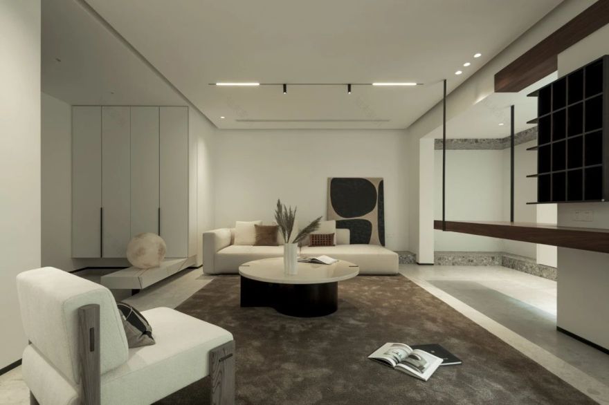 天津360㎡光影雅宅丨中国天津丨清美空间设计-61