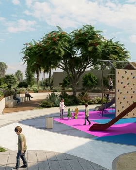 Serene Public Garden | Landscape design