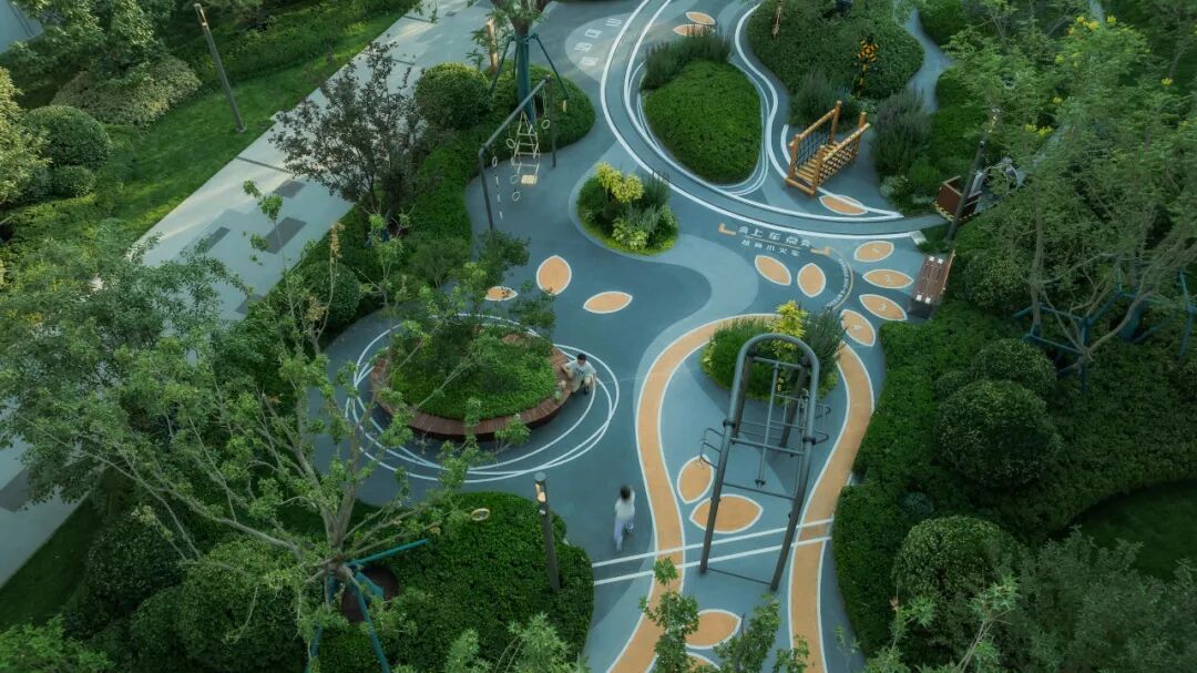 人文自然 拾光成长:天津中海金江里大区丨中国天津丨景观设计及施工图:里表都会,建筑:上海天华,室内:北京瑞视界-23