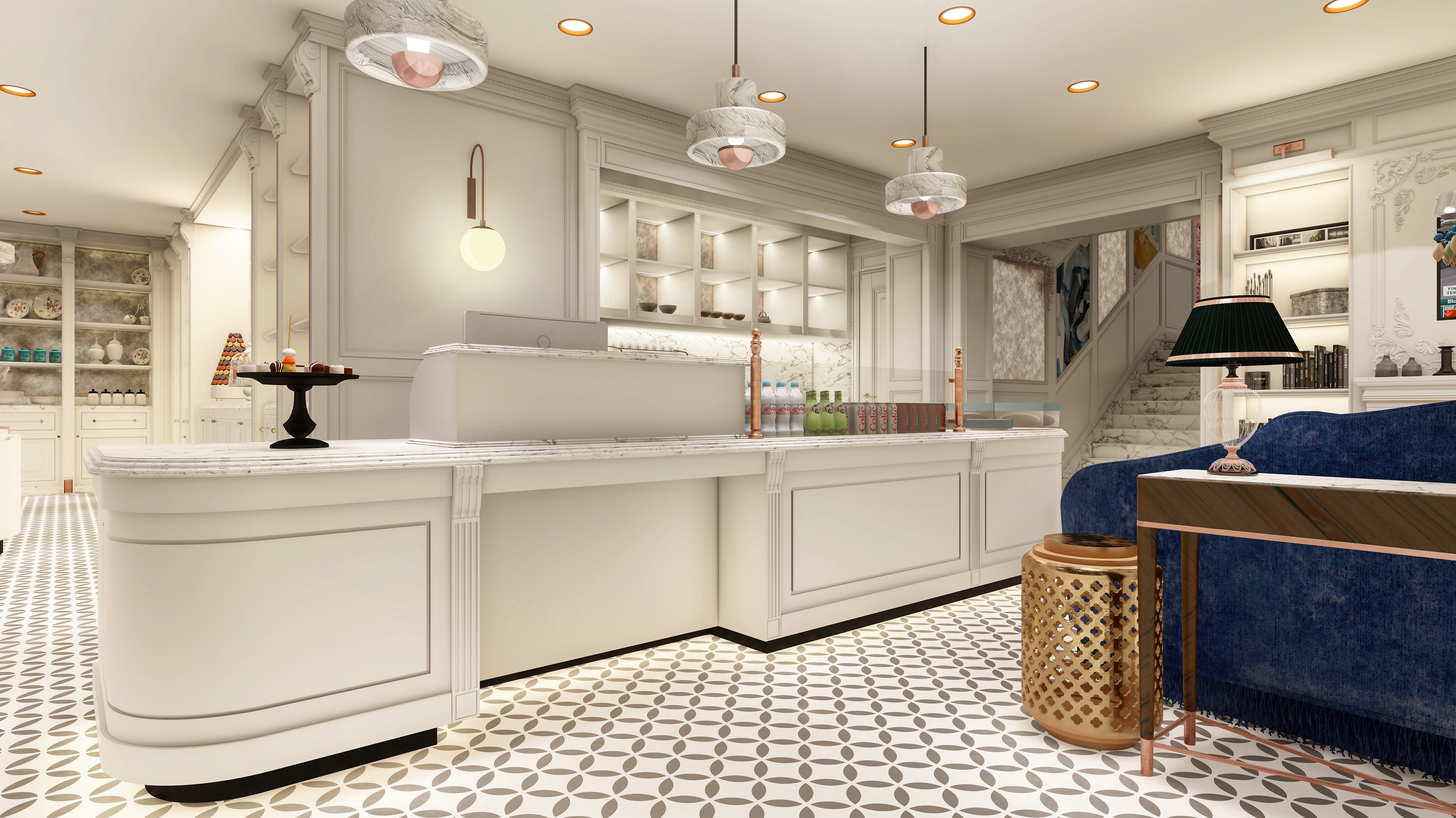 美国 USBA 甜品店设计-13