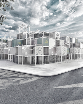 精灵罐；小精灵罐（注：PIXIE有小精灵、精灵之意 ，POTS是罐子的复数形式，结合常见命名风格有以上较合理的翻译，但如果有特定背景，可能需要更贴合的译法） 丨开罗大学工程学院建筑系学生（推测）