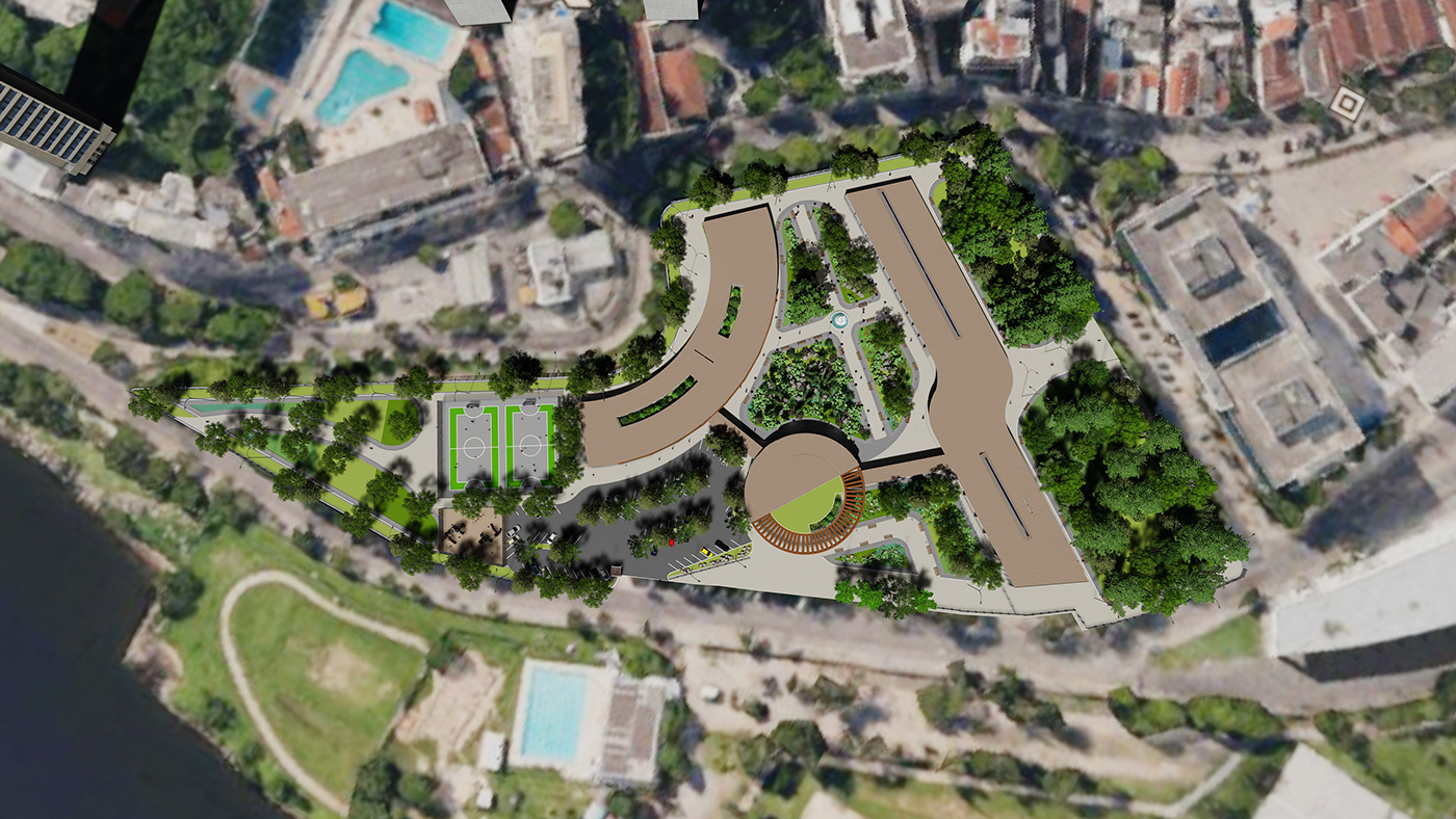巴西圣多明戈社区老年医学与物理治疗诊所设计-4