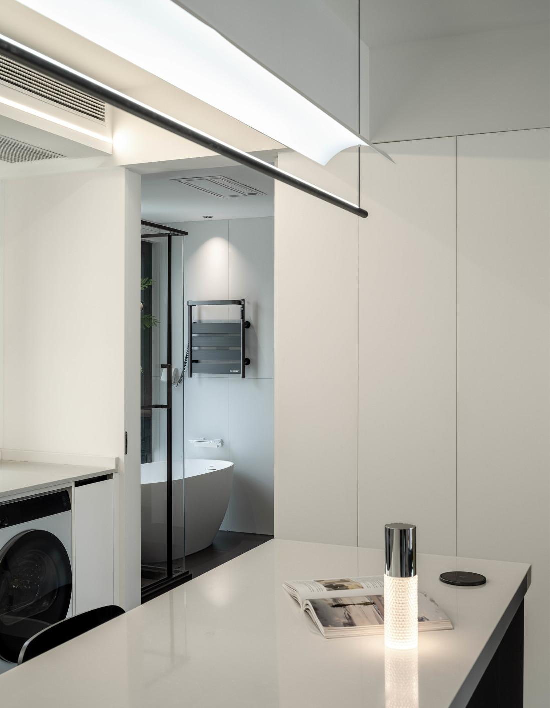 黑白灰手办小屋·80m²一居室改造丨中国广州-44