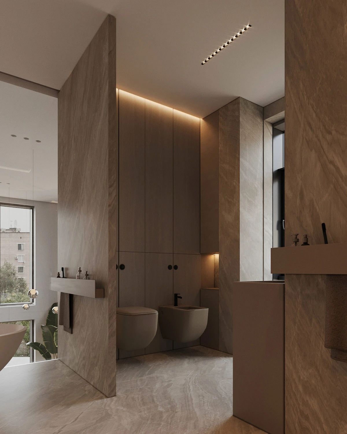 铜绿顶层公寓-23