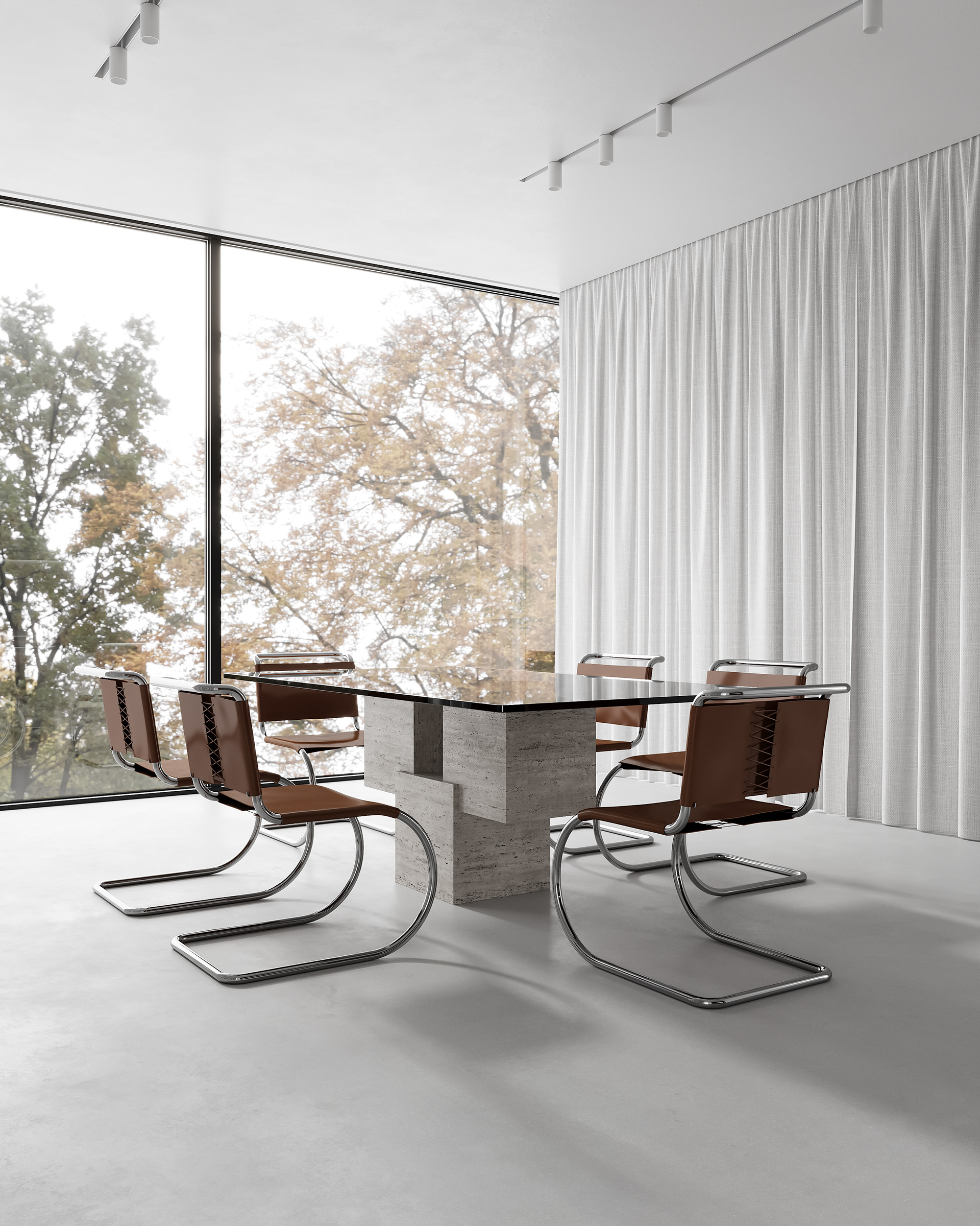 现代极简主义丨俄罗斯莫斯科丨ABüro-19