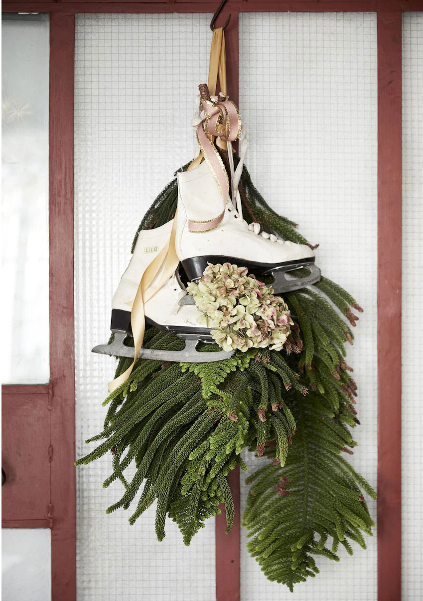 自然风圣诞家居 | Scandinavian 风格与绿色元素的完美融合-12