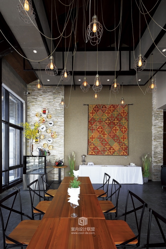 雪山深处,原生之歌--万科吉林松花湖度假区山顶餐厅-8