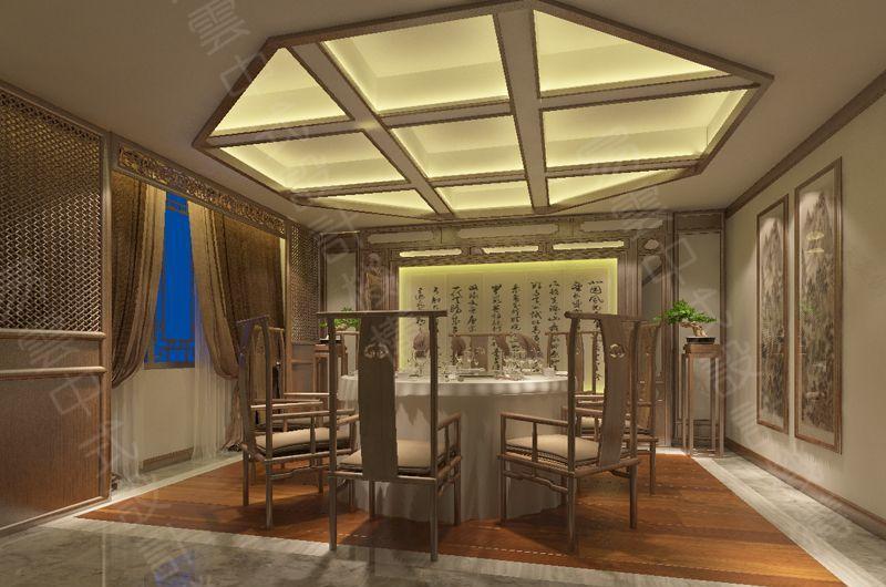 常州320㎡新中式品香会所 | 禅意与现代简约的融合-14