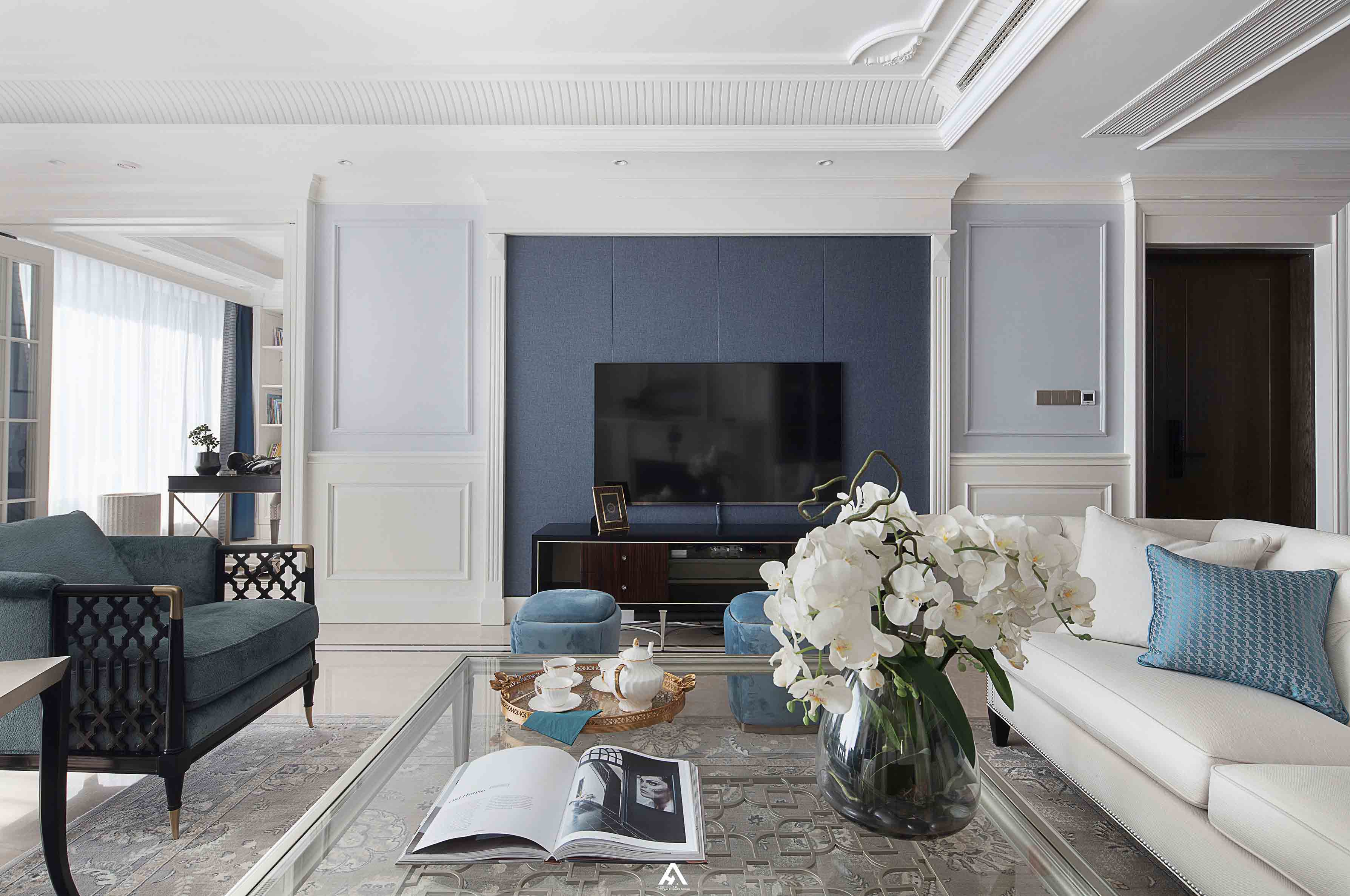 南昌阿鹤设计 | 现代轻奢的雅致空间-38