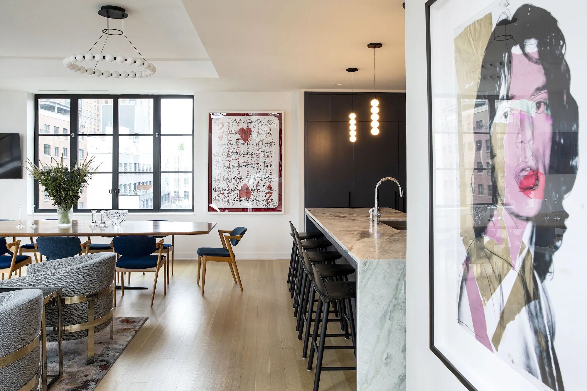 挑空别墅丨美国曼哈顿丨Studio Ness-30