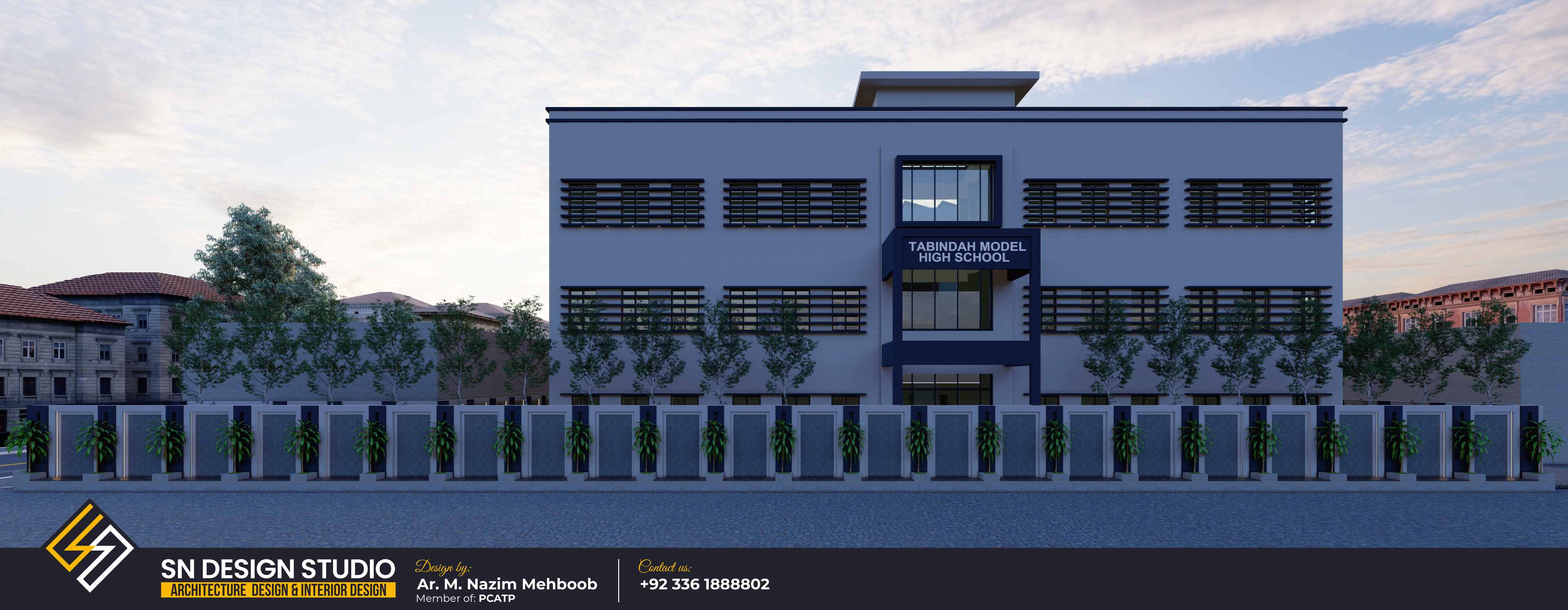 Tabindah 模型高中丨巴基斯坦丨sndesignstudio-16