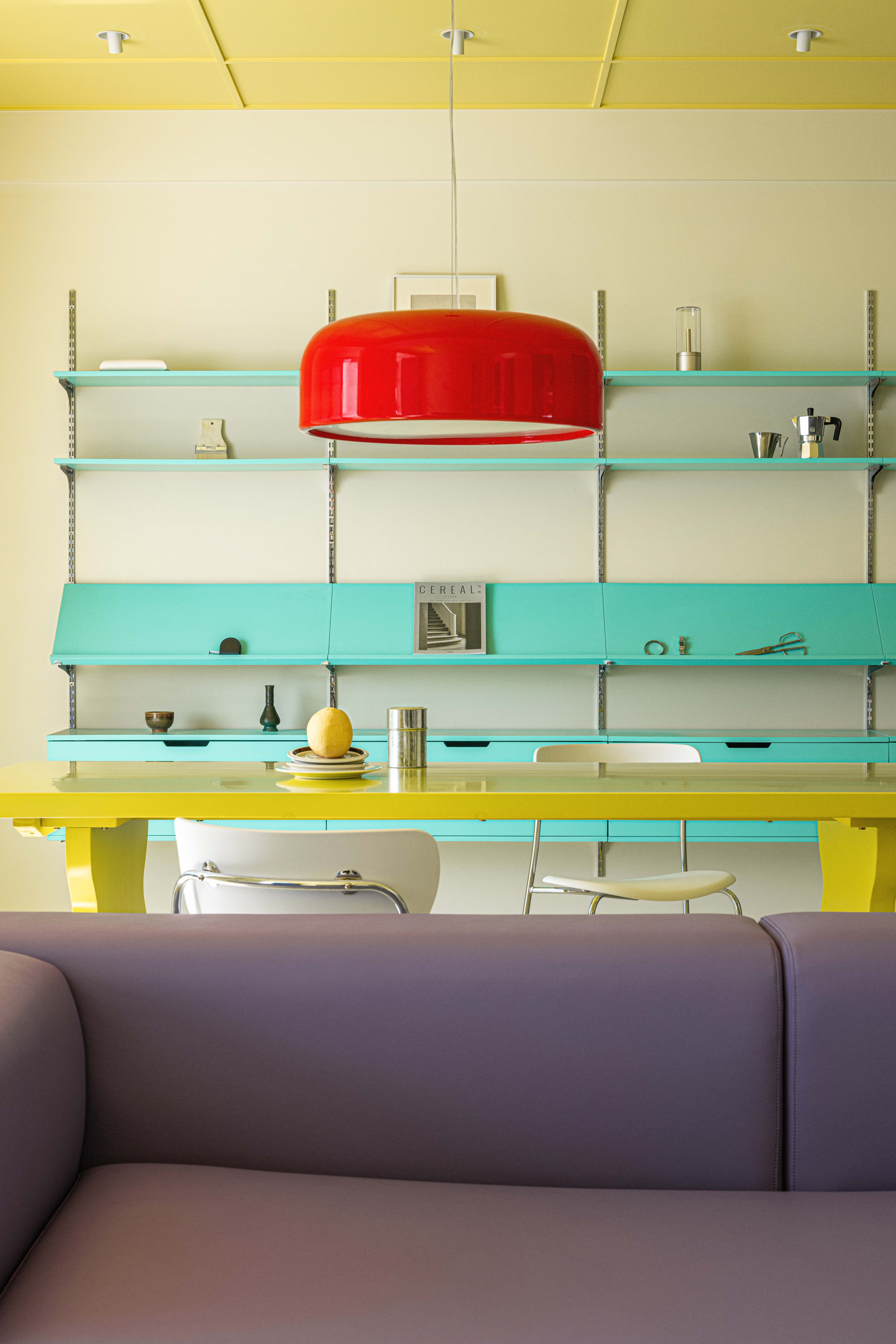 色彩情绪 平层丨中国合肥丨川一设计-1