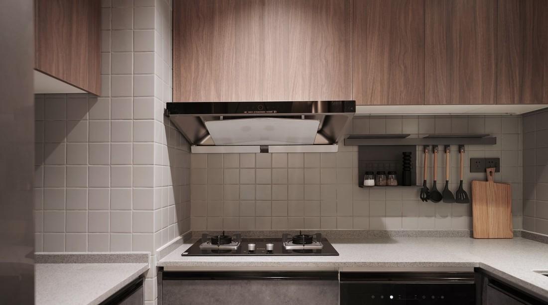 都市独居，孔雀蓝的静谧空间-8