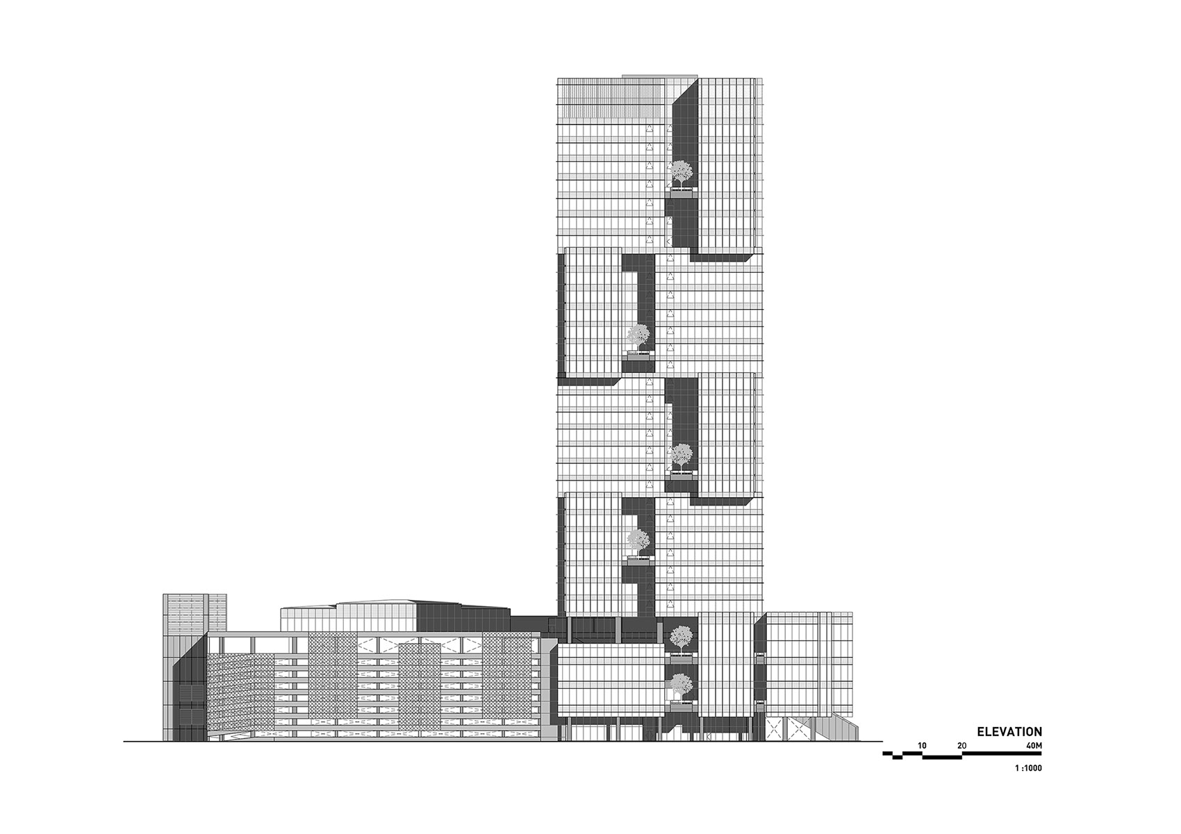 曼谷 AIA East Gateway 办公楼丨泰国曼谷丨Creative Crews-86
