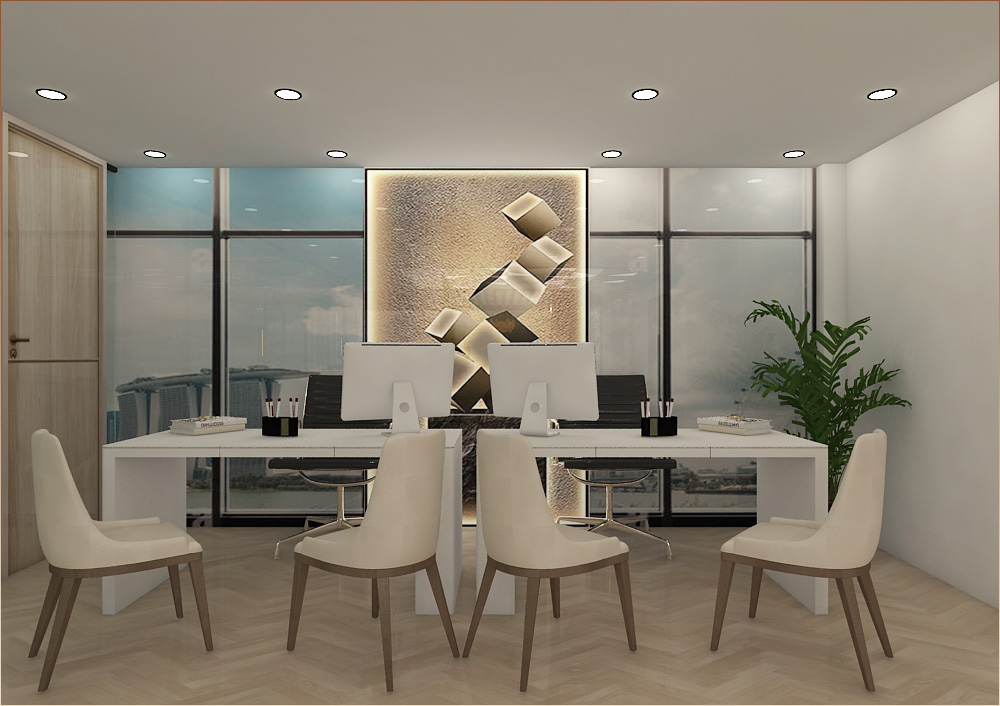 3D Interior Design for Askari Bank of Pakistan-7