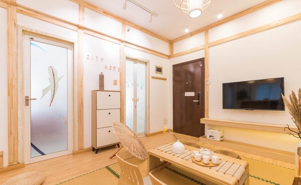 长沙城市民宿日式静谧软装-3