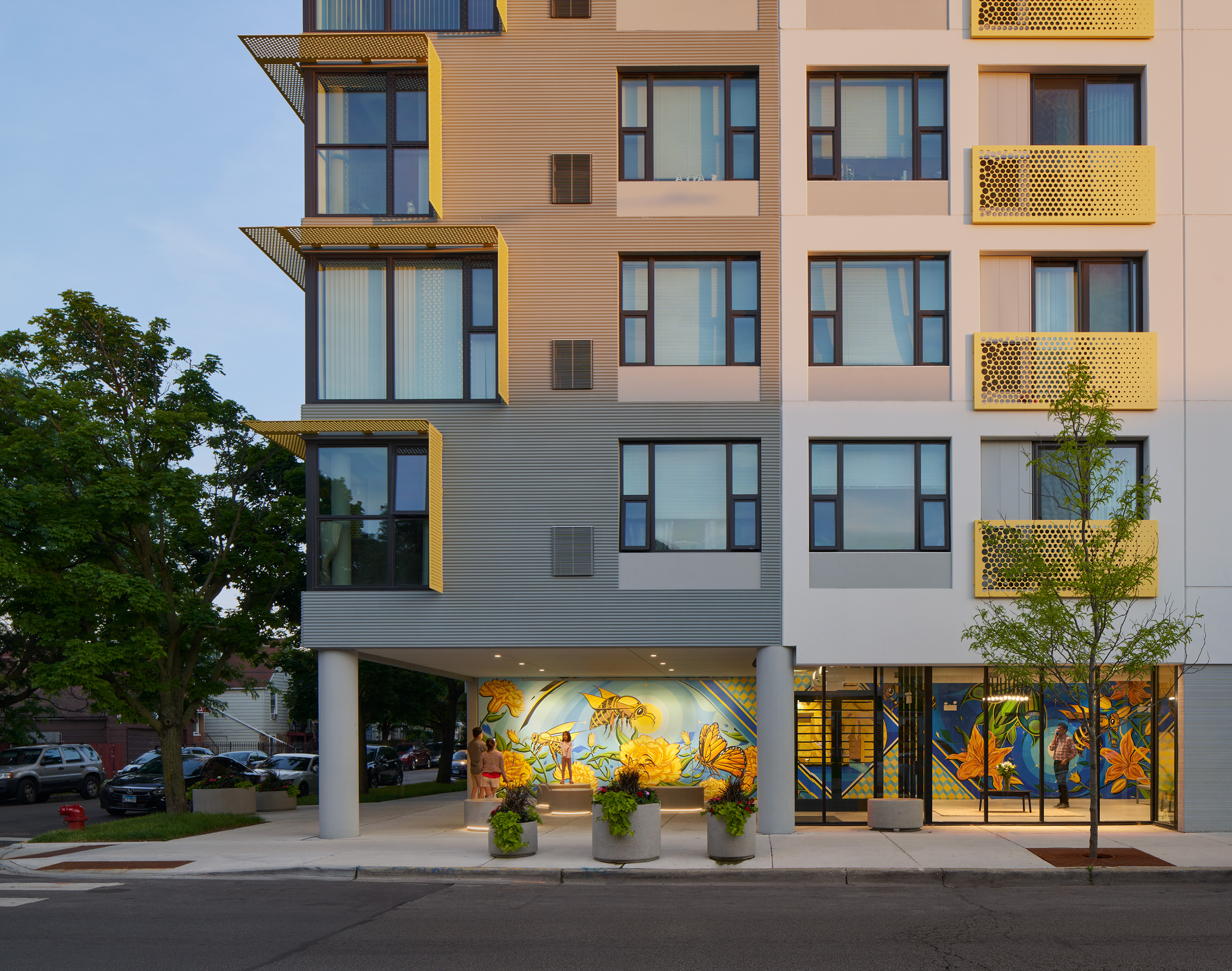 奥索公寓丨美国芝加哥丨Canopy,A + D-7