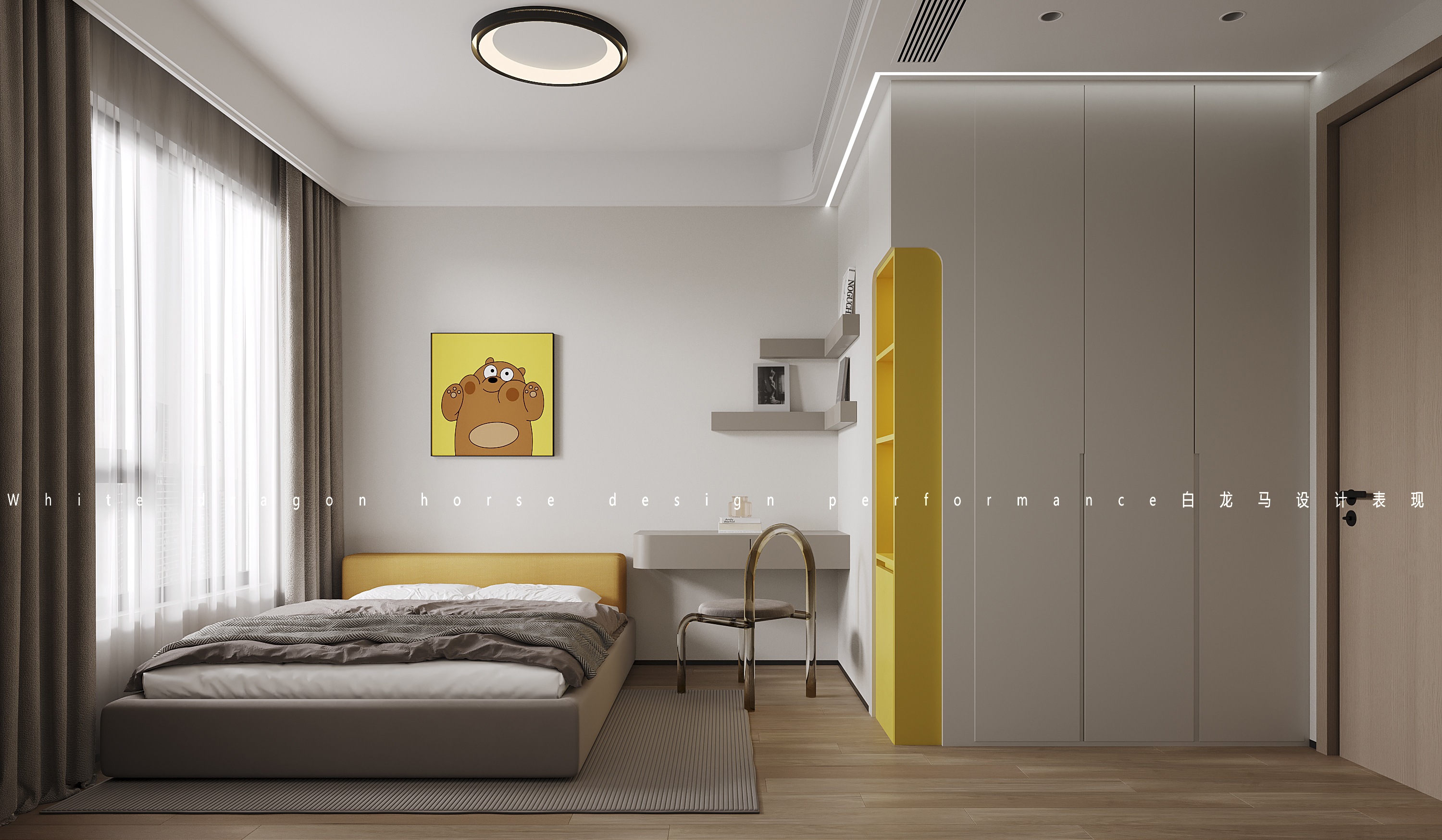 现代简约家装效果图-2