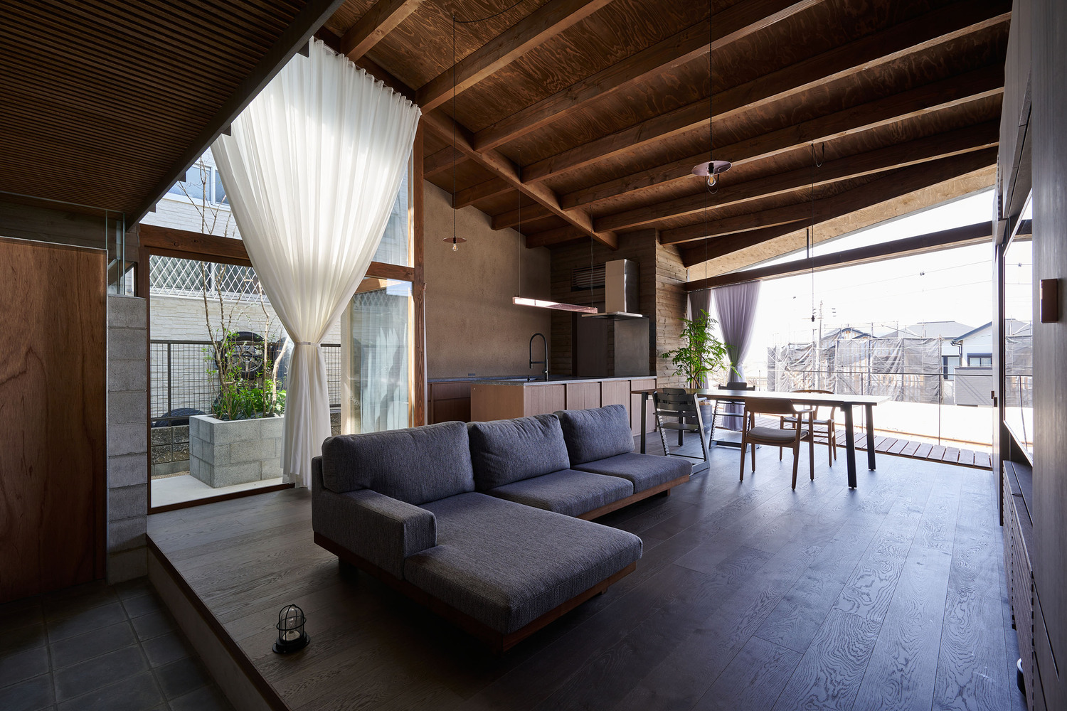 混凝土块住宅丨日本京都丨OHArchitecture-28